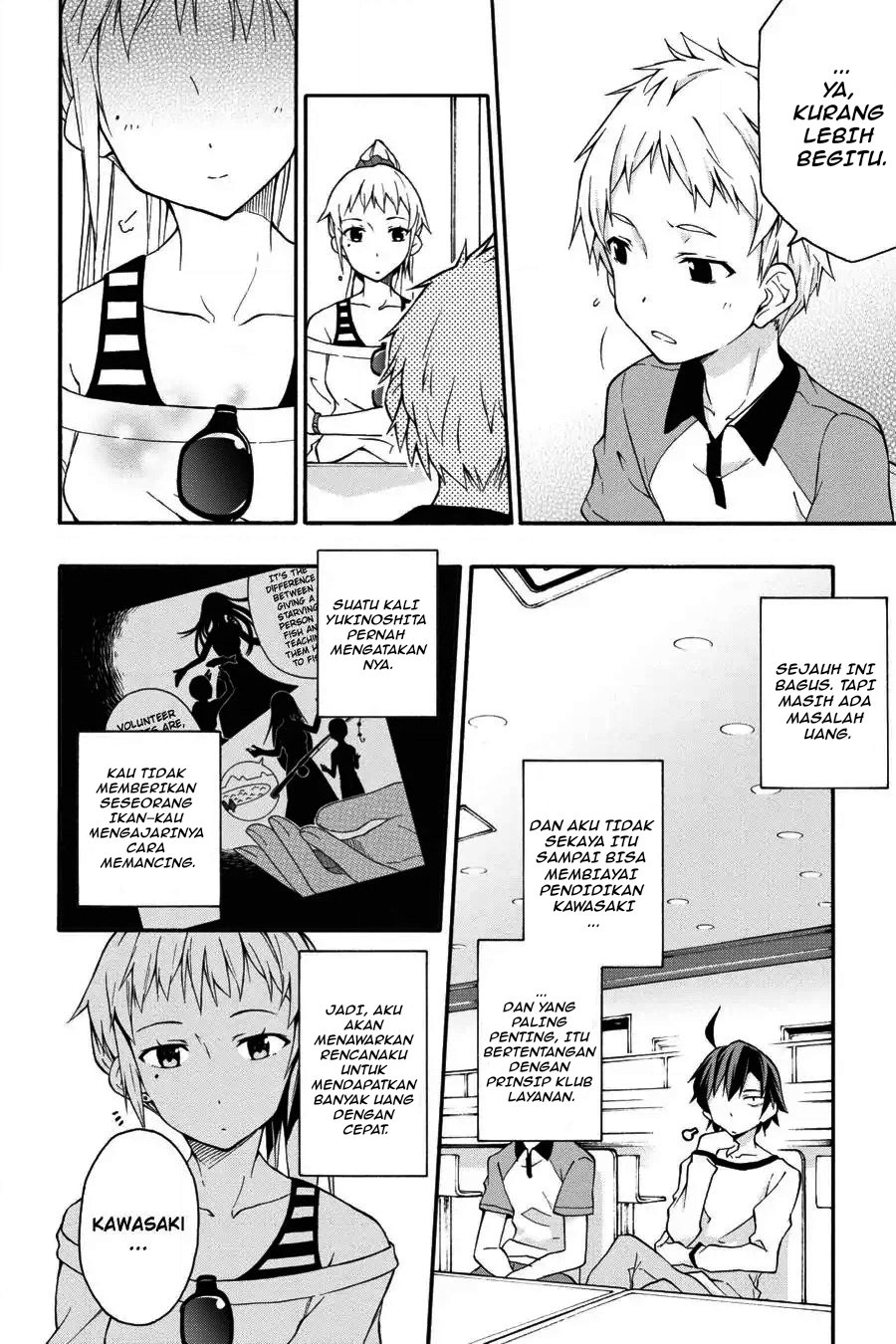 Baca Yahari Ore no Seishun Love Come wa Machigatteiru Chapter 12.2 Bahasa Indonesia page 28