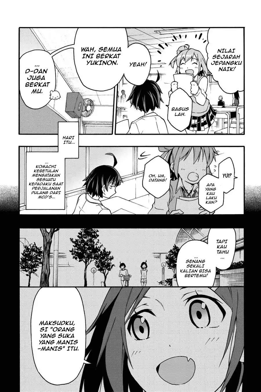 Baca Yahari Ore no Seishun Love Come wa Machigatteiru Chapter 12.2 Bahasa Indonesia page 34