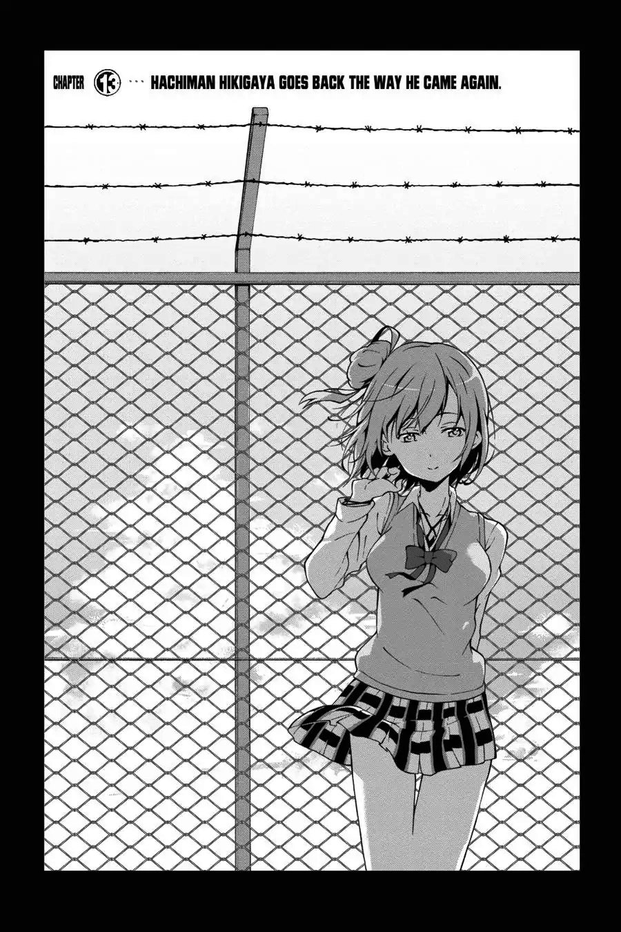 Baca Yahari Ore no Seishun Love Come wa Machigatteiru Chapter 13 Bahasa Indonesia page 6