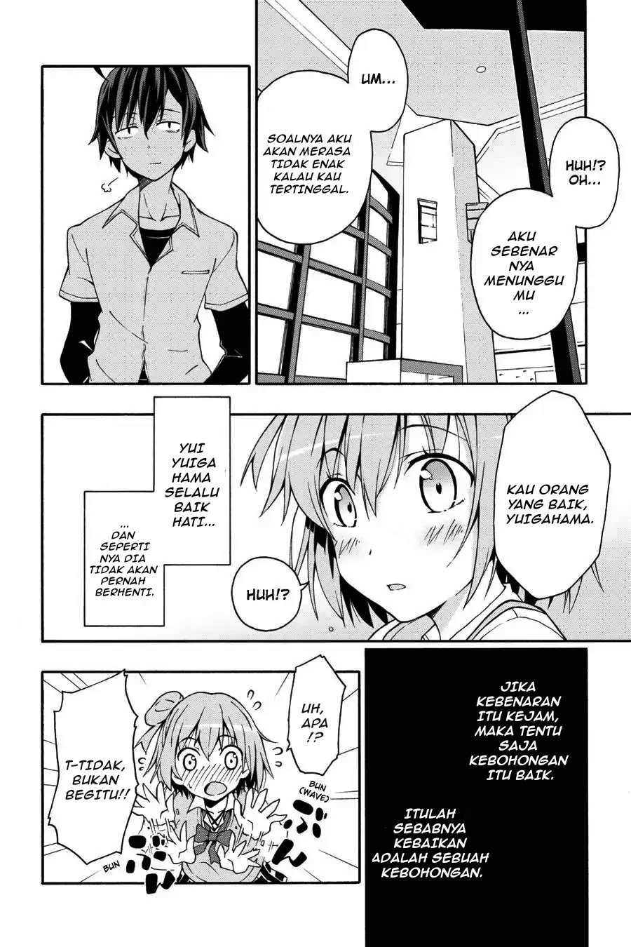 Baca Yahari Ore no Seishun Love Come wa Machigatteiru Chapter 13 Bahasa Indonesia page 32