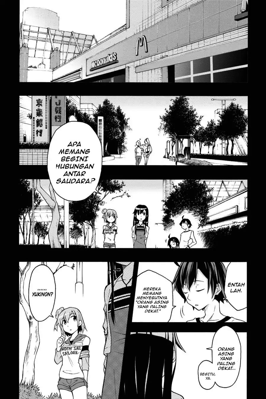 Baca Yahari Ore no Seishun Love Come wa Machigatteiru Chapter 13 Bahasa Indonesia page 8
