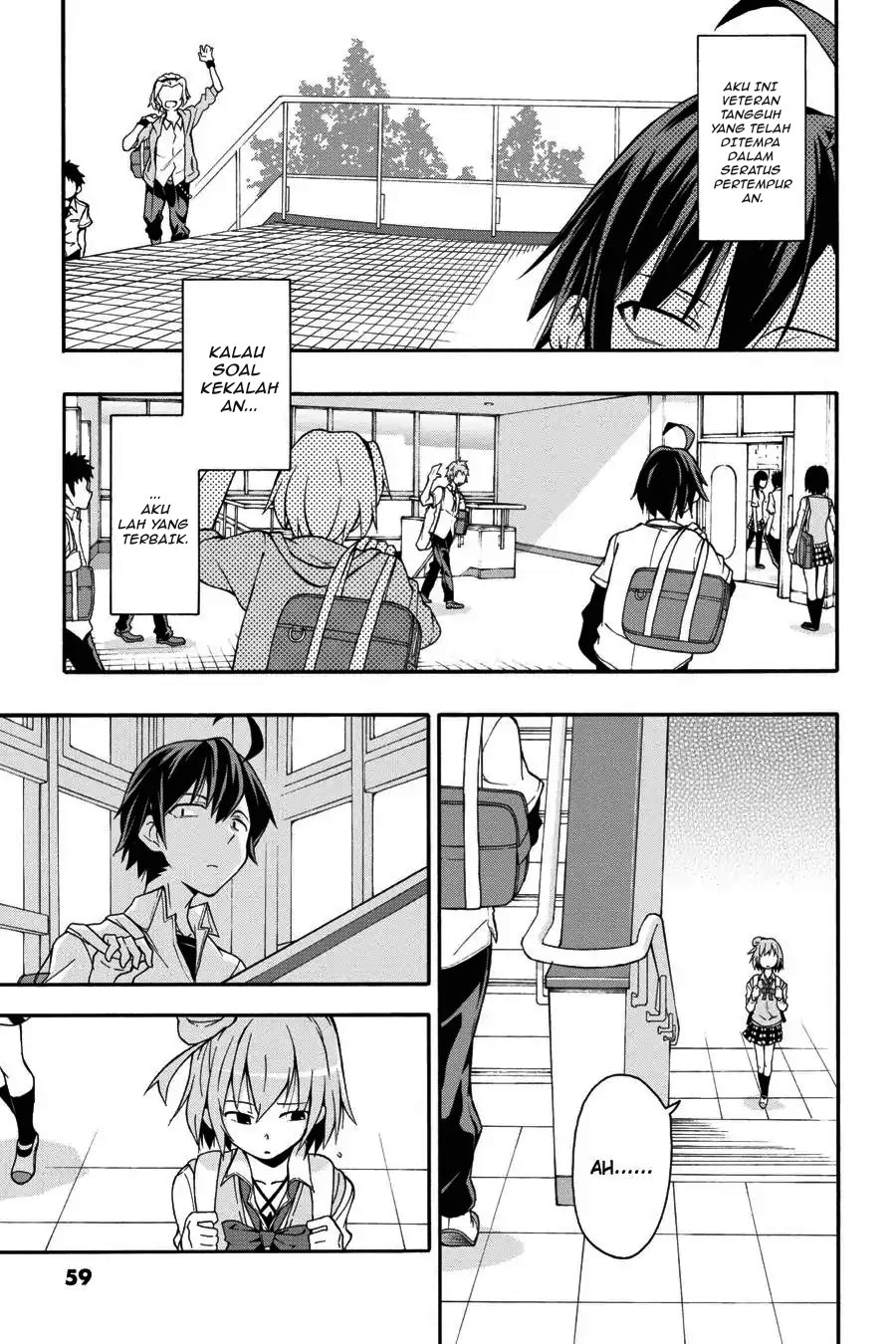 Baca Yahari Ore no Seishun Love Come wa Machigatteiru Chapter 13 Bahasa Indonesia page 50