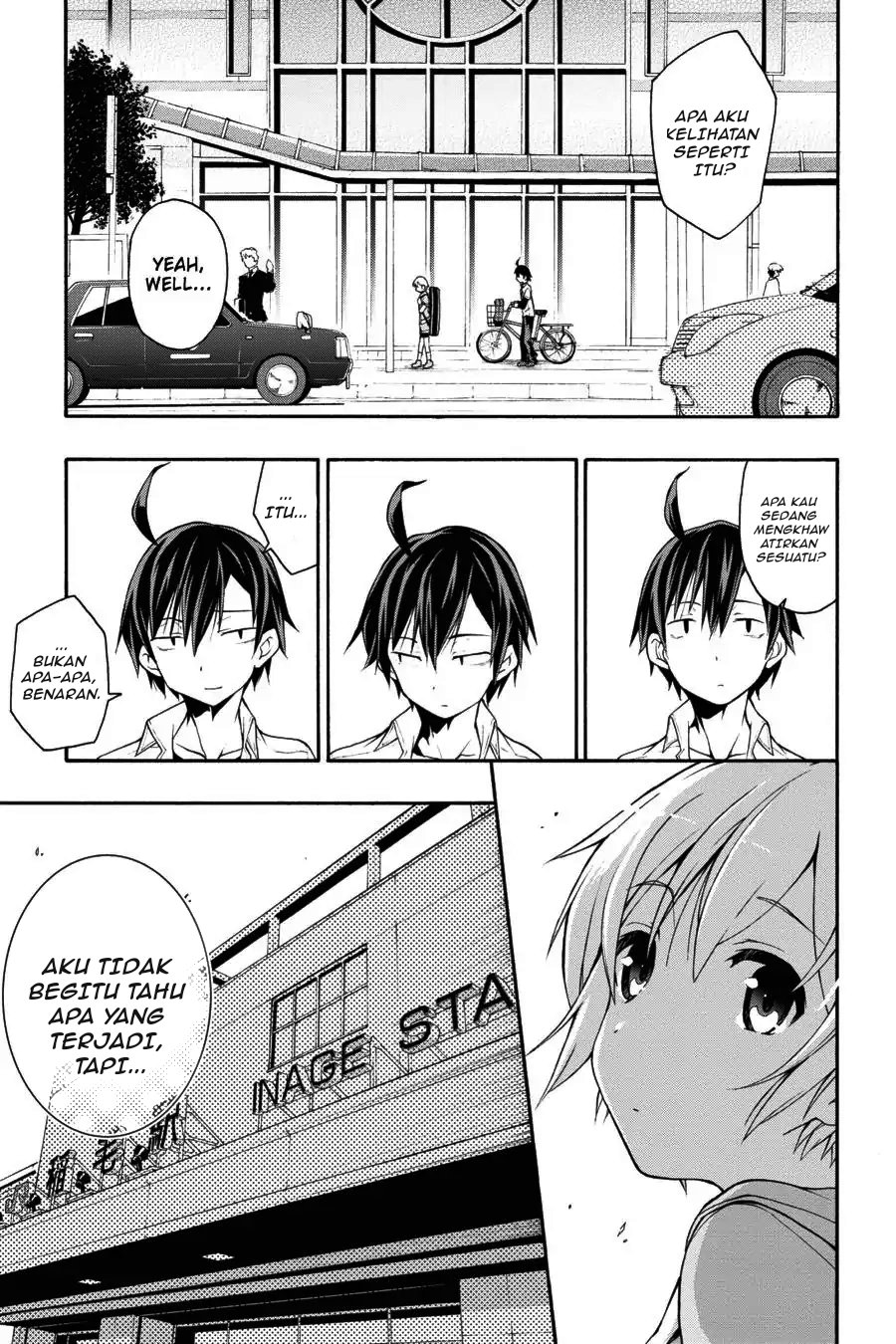 Yahari Ore no Seishun Love Come wa Machigatteiru Chapter 14 - Page 23