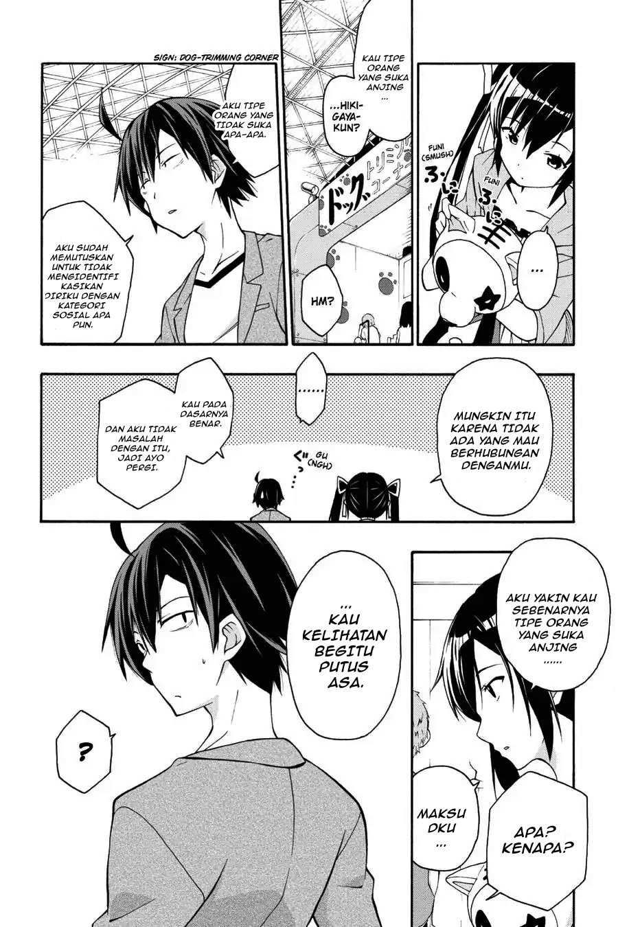 Yahari Ore no Seishun Love Come wa Machigatteiru Chapter 15 - Page 21