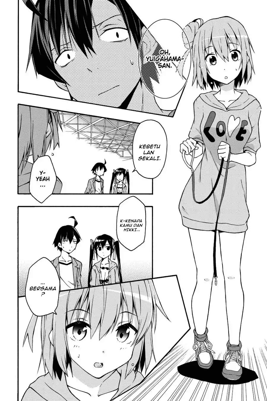 Yahari Ore no Seishun Love Come wa Machigatteiru Chapter 15 - Page 25