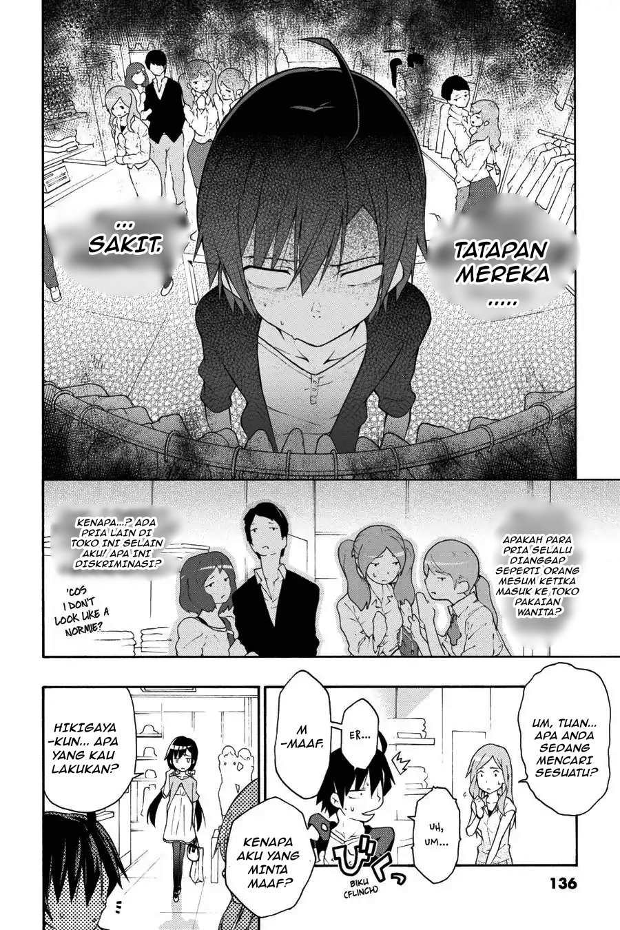 Baca Yahari Ore no Seishun Love Come wa Machigatteiru Chapter 16 Bahasa Indonesia page 30