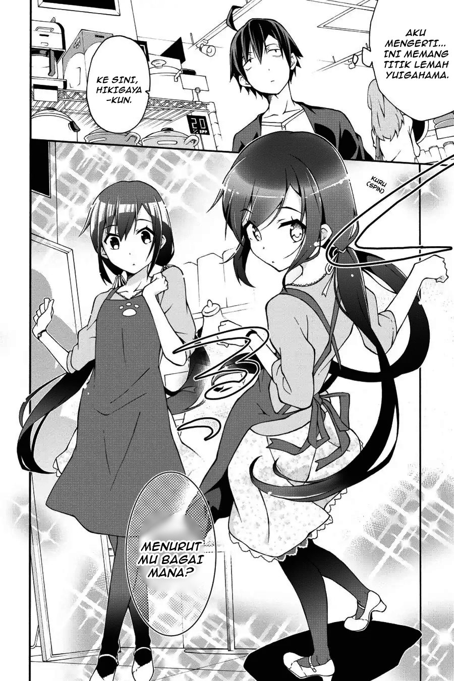 Baca Yahari Ore no Seishun Love Come wa Machigatteiru Chapter 16 Bahasa Indonesia page 46