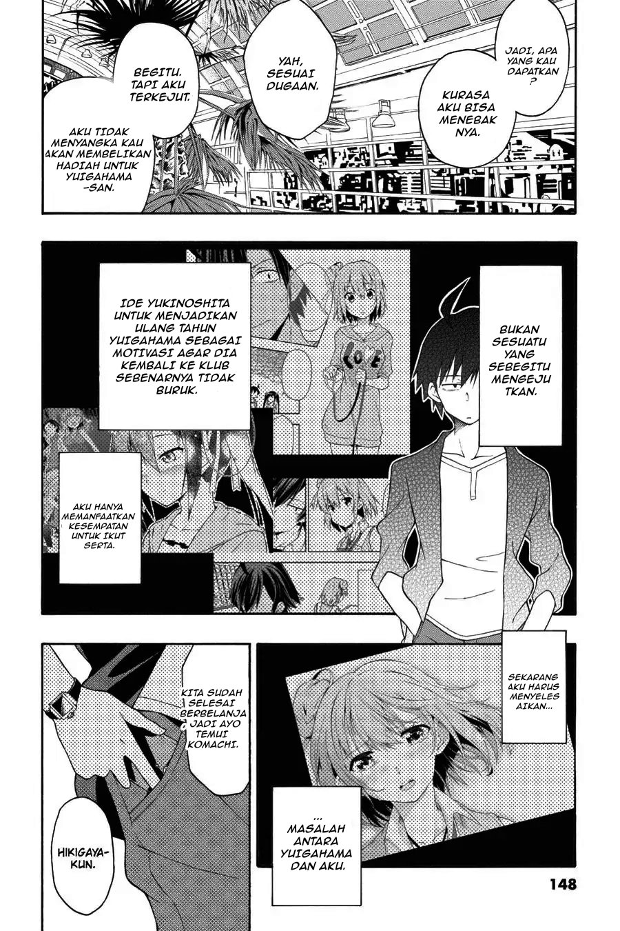 Baca Yahari Ore no Seishun Love Come wa Machigatteiru Chapter 16 Bahasa Indonesia page 54