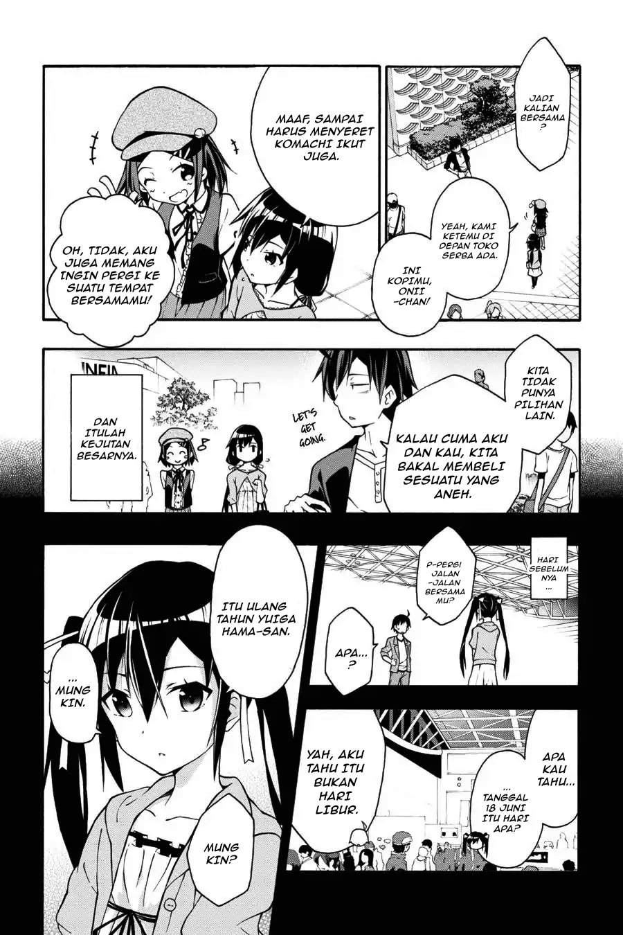 Baca Yahari Ore no Seishun Love Come wa Machigatteiru Chapter 16 Bahasa Indonesia page 10