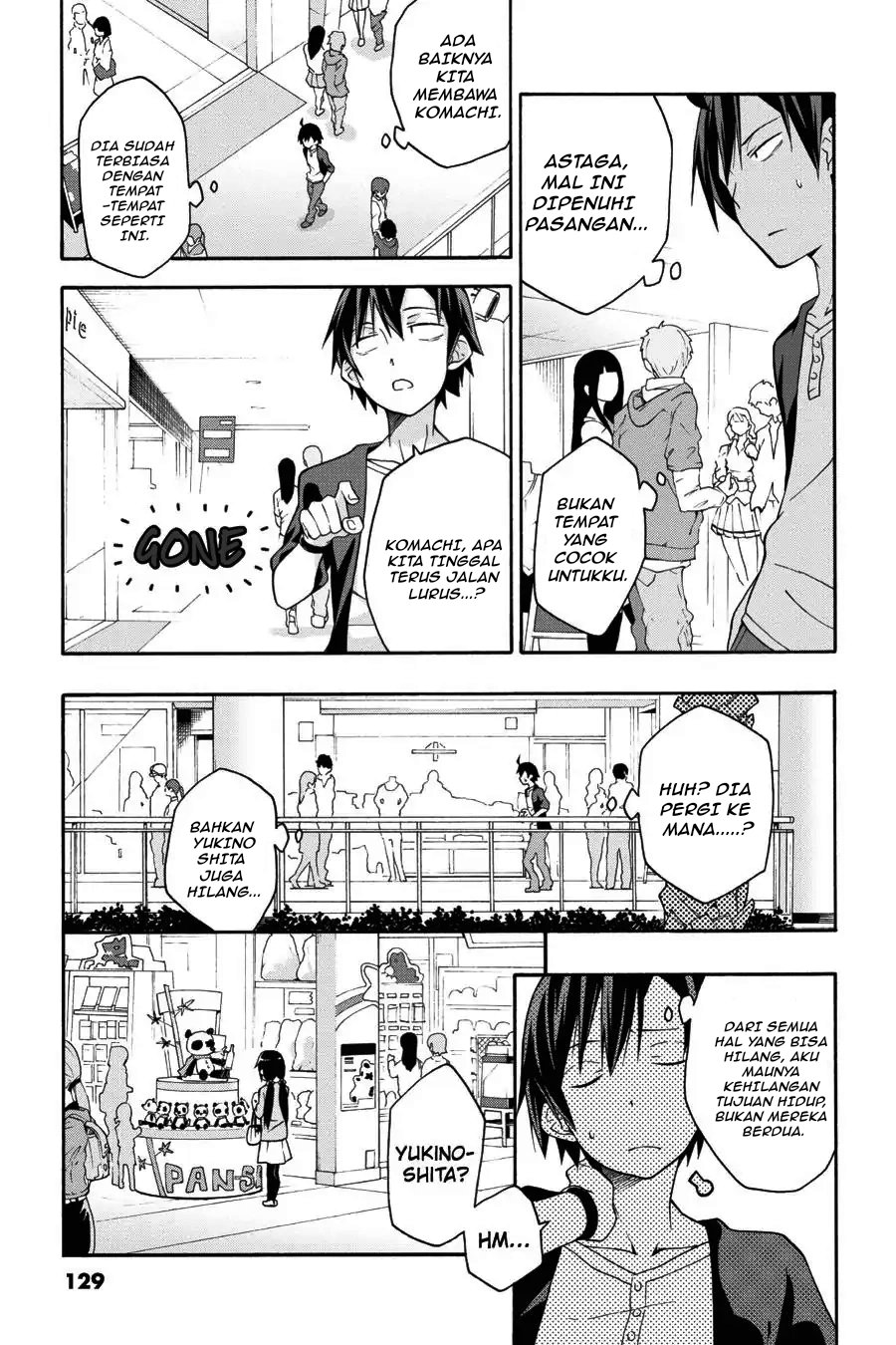 Baca Yahari Ore no Seishun Love Come wa Machigatteiru Chapter 16 Bahasa Indonesia page 16