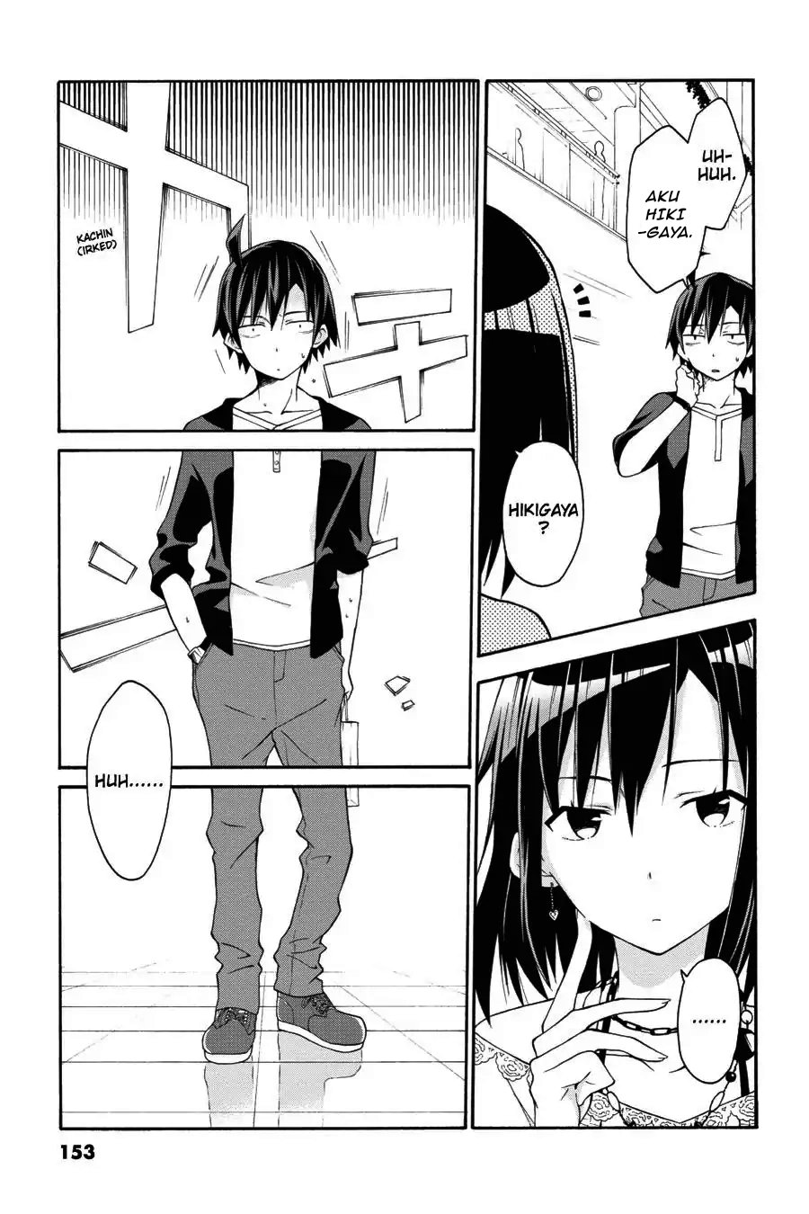 Yahari Ore no Seishun Love Come wa Machigatteiru Chapter 17 - Page 3