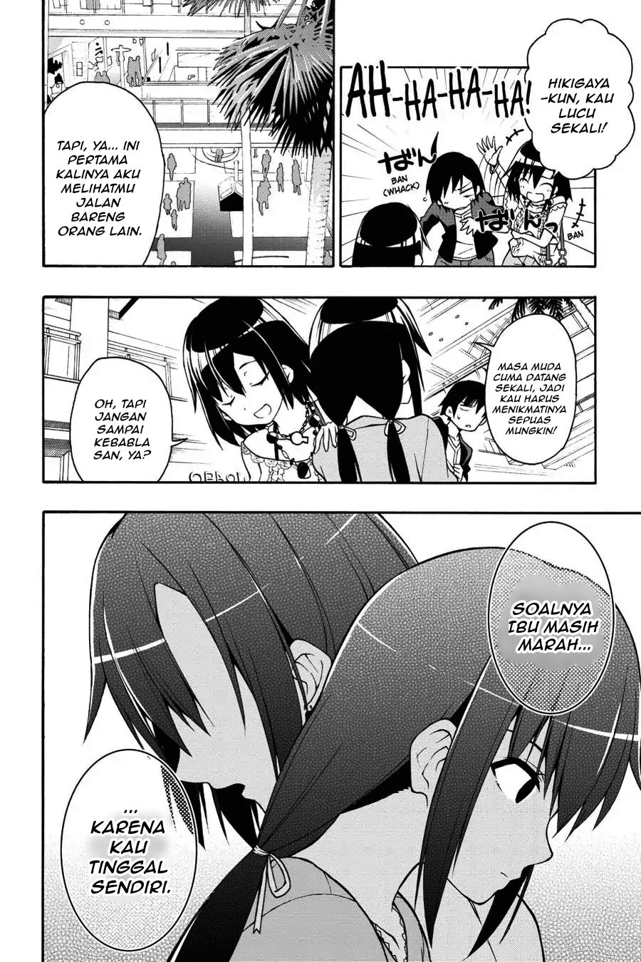 Yahari Ore no Seishun Love Come wa Machigatteiru Chapter 17 - Page 8