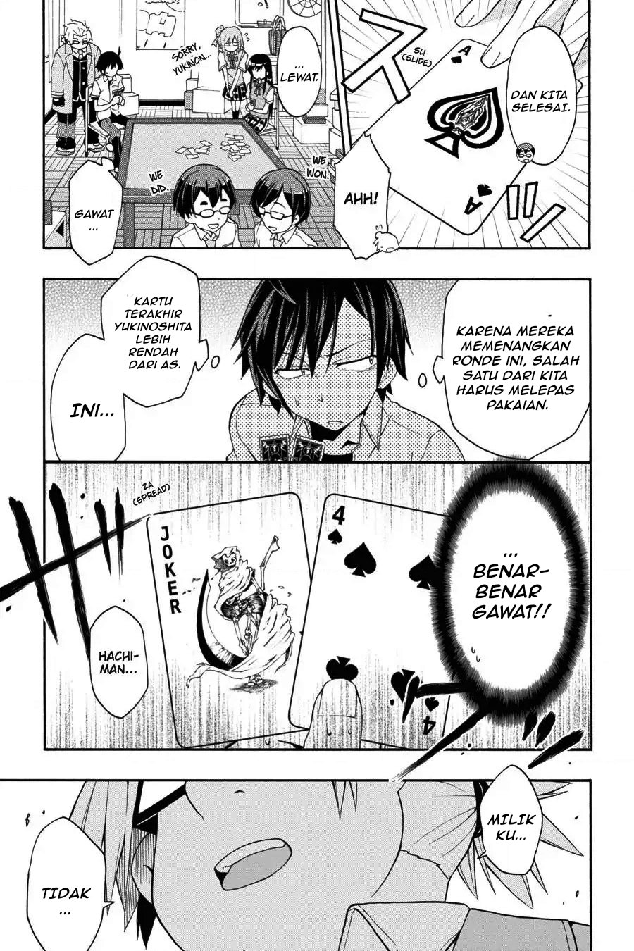 Yahari Ore no Seishun Love Come wa Machigatteiru Chapter 18 - Page 25