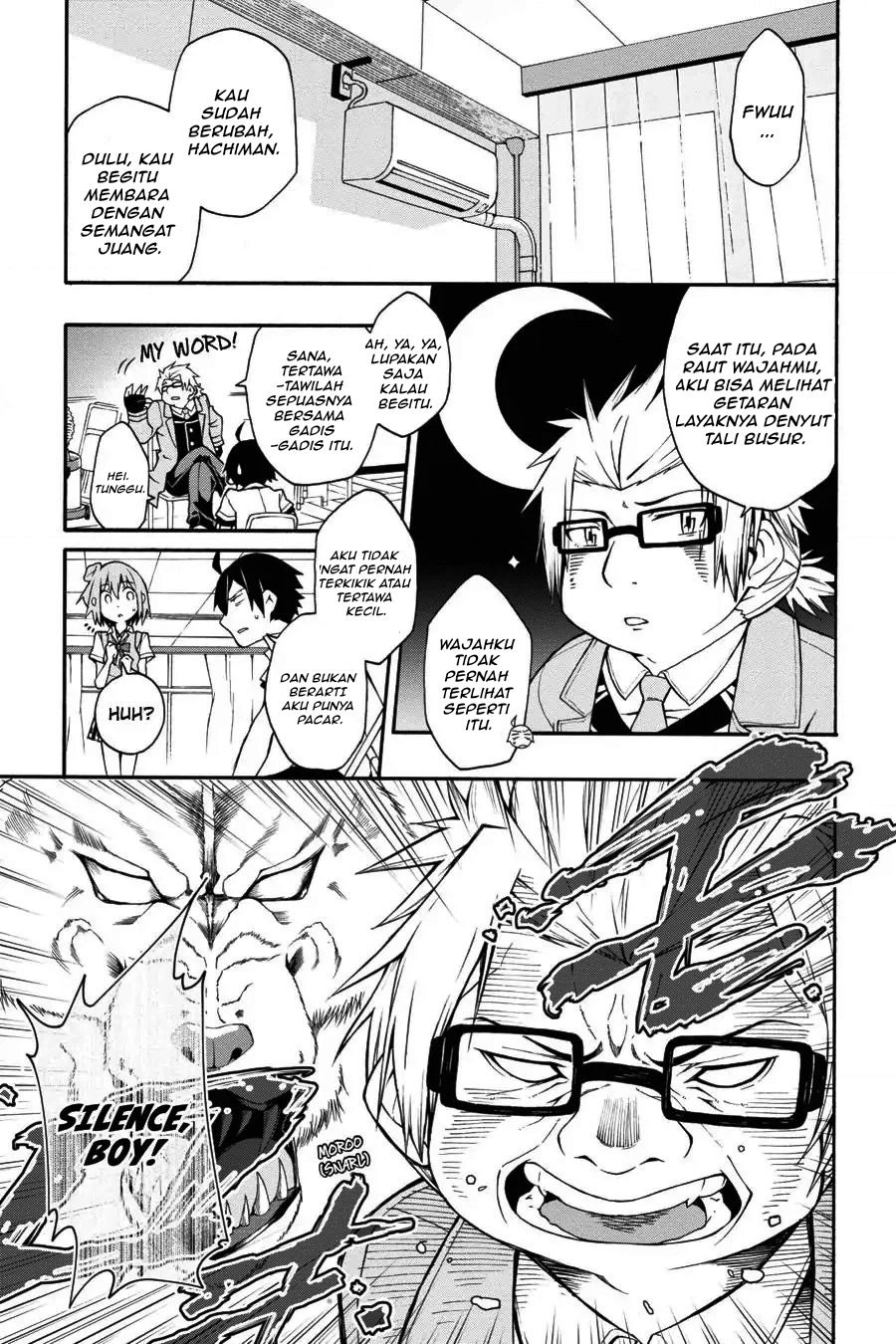 Yahari Ore no Seishun Love Come wa Machigatteiru Chapter 18 - Page 5