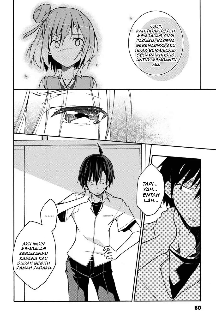 Baca Yahari Ore no Seishun Love Come wa Machigatteiru Chapter 19.2 Bahasa Indonesia page 28