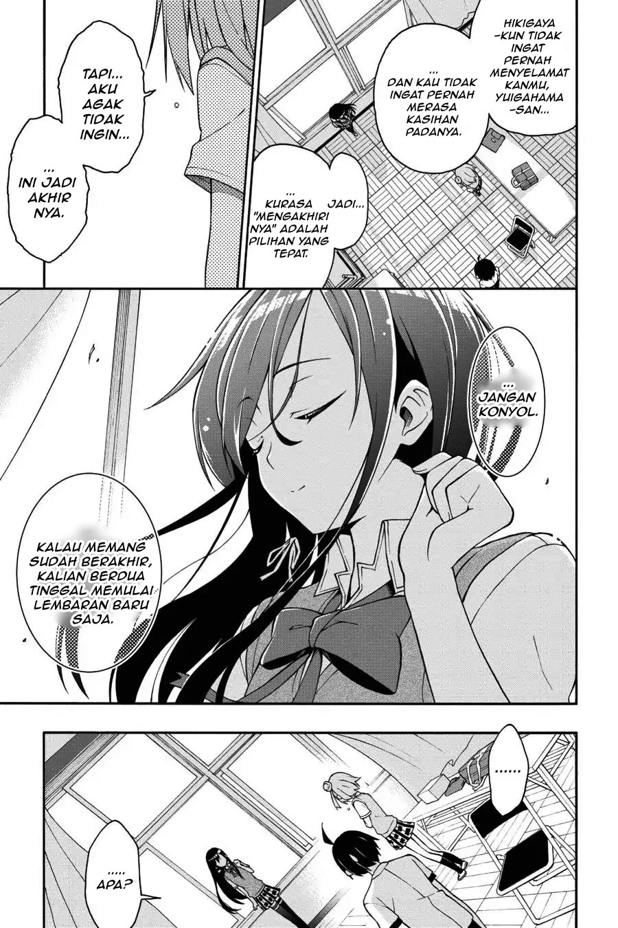 Baca Yahari Ore no Seishun Love Come wa Machigatteiru Chapter 19.2 Bahasa Indonesia page 34