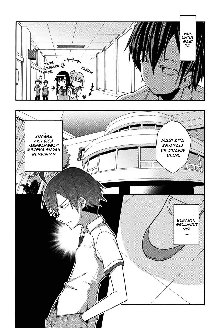 Baca Yahari Ore no Seishun Love Come wa Machigatteiru Chapter 19.2 Bahasa Indonesia page 14