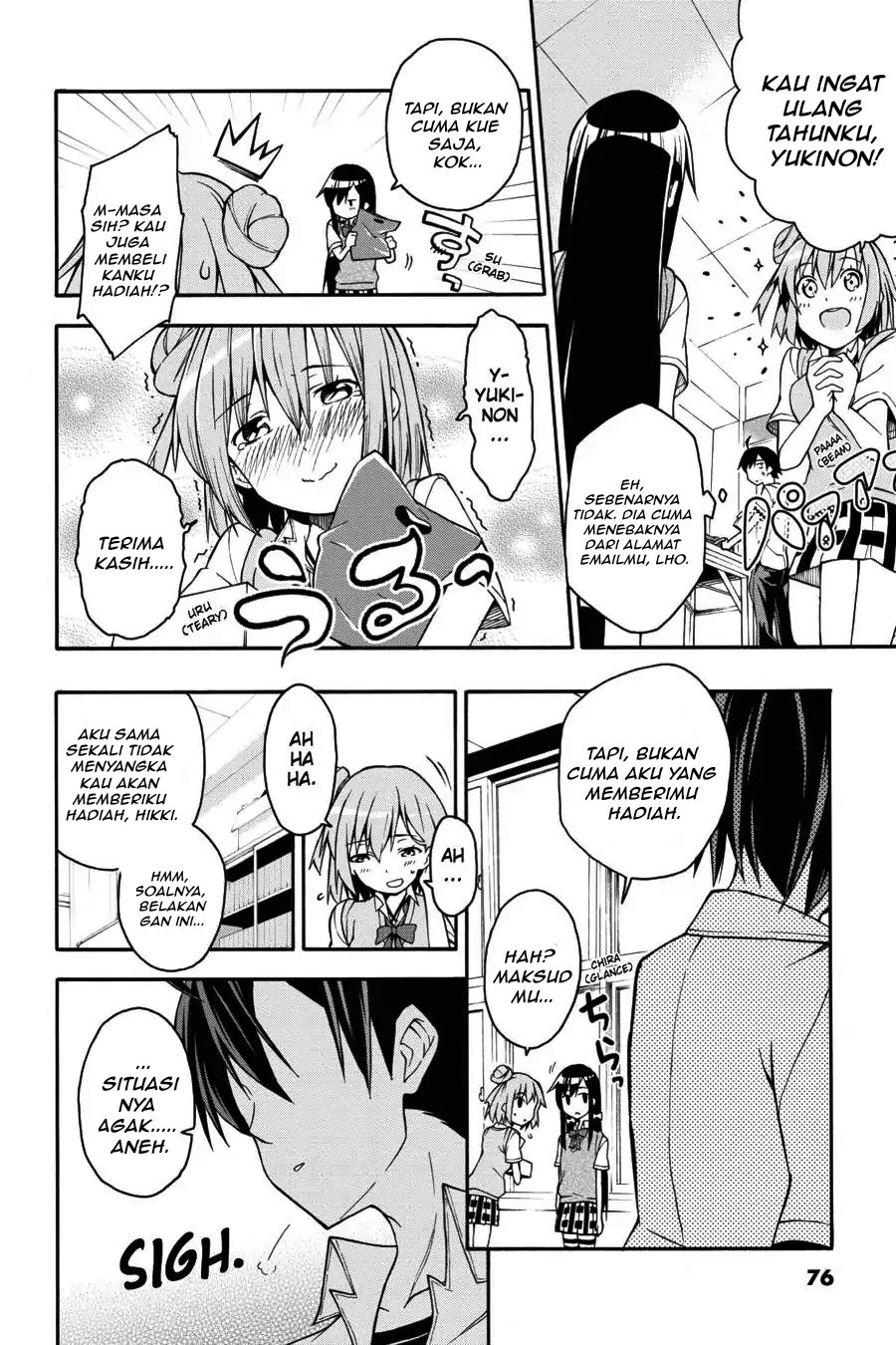 Baca Yahari Ore no Seishun Love Come wa Machigatteiru Chapter 19.2 Bahasa Indonesia page 20