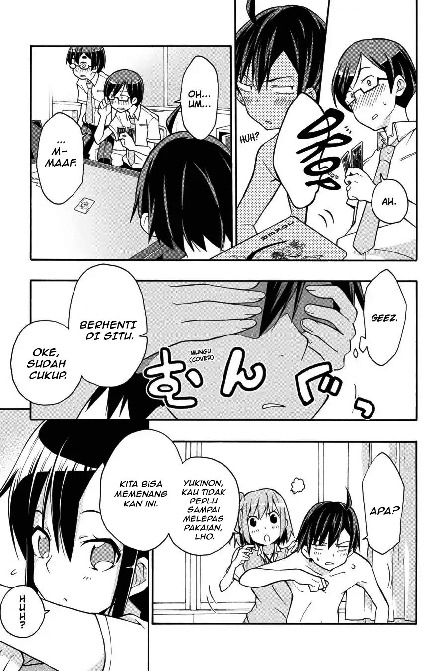 Baca Yahari Ore no Seishun Love Come wa Machigatteiru Chapter 19 Bahasa Indonesia page 60