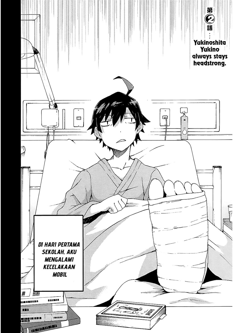 Baca Yahari Ore no Seishun Love Come wa Machigatteiru Chapter 2.1 Bahasa Indonesia page 8