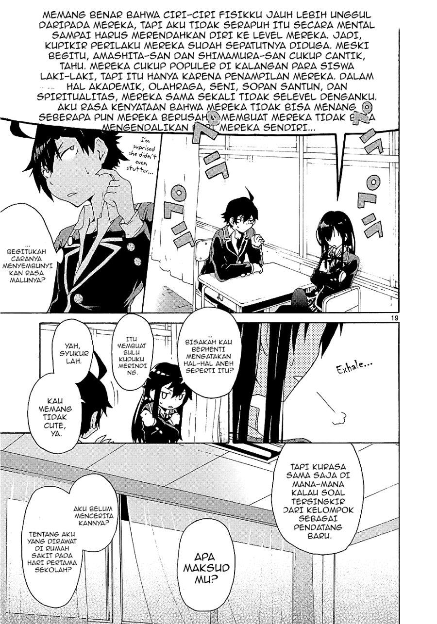 Baca Yahari Ore no Seishun Love Come wa Machigatteiru Chapter 2.2 Bahasa Indonesia page 18