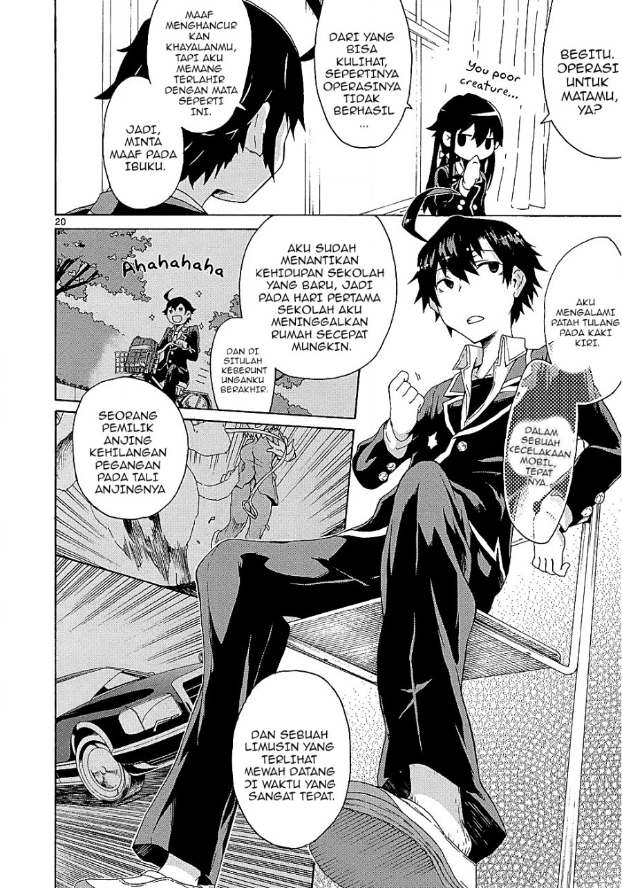Baca Yahari Ore no Seishun Love Come wa Machigatteiru Chapter 2.2 Bahasa Indonesia page 20