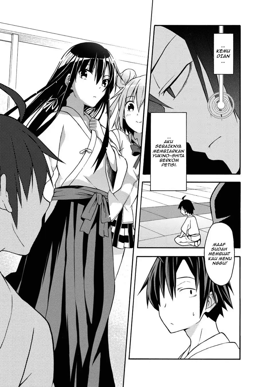 Yahari Ore no Seishun Love Come wa Machigatteiru Chapter 21 - Page 25