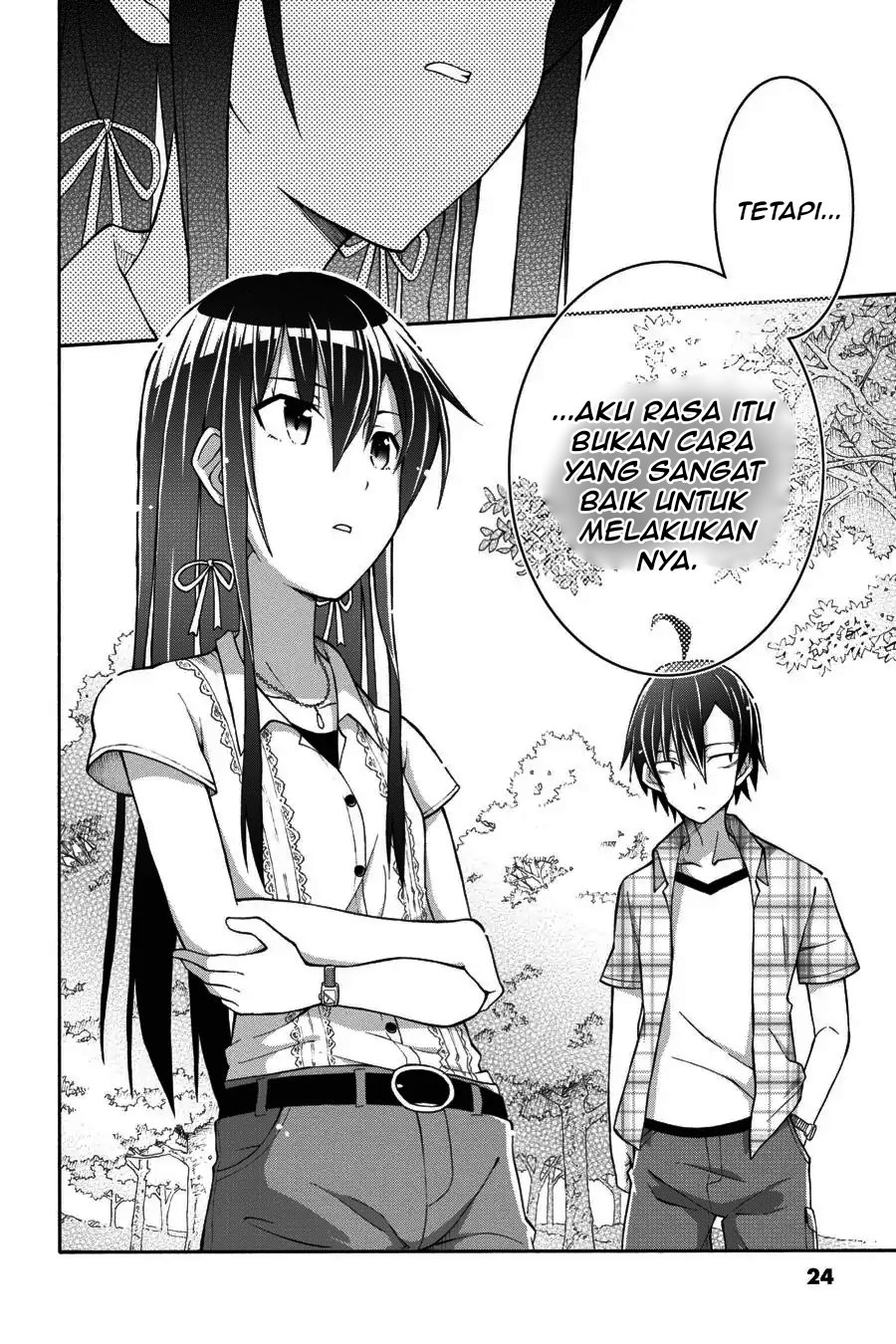 Yahari Ore no Seishun Love Come wa Machigatteiru Chapter 23 - Page 21