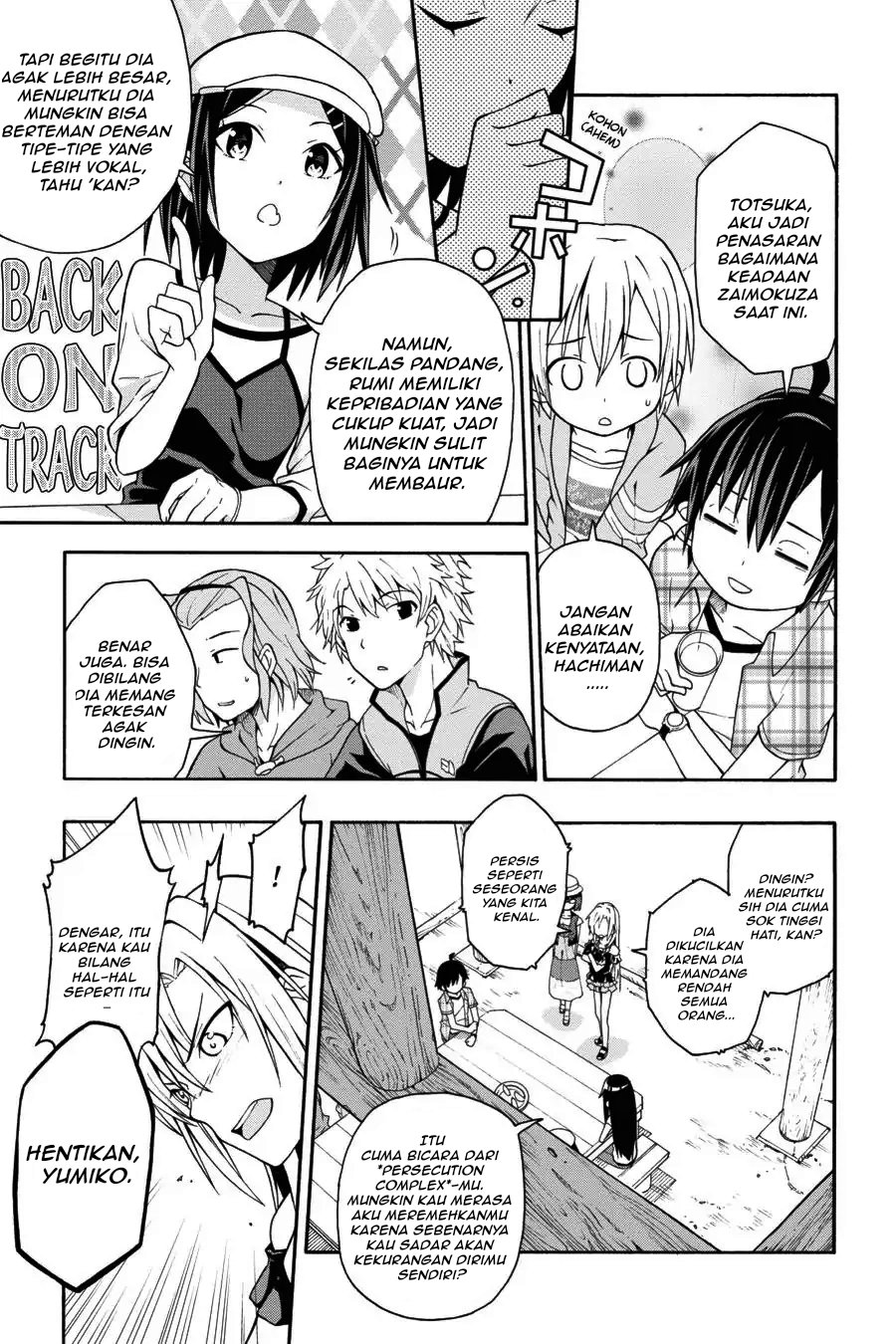 Baca Yahari Ore no Seishun Love Come wa Machigatteiru Chapter 25 Bahasa Indonesia page 28