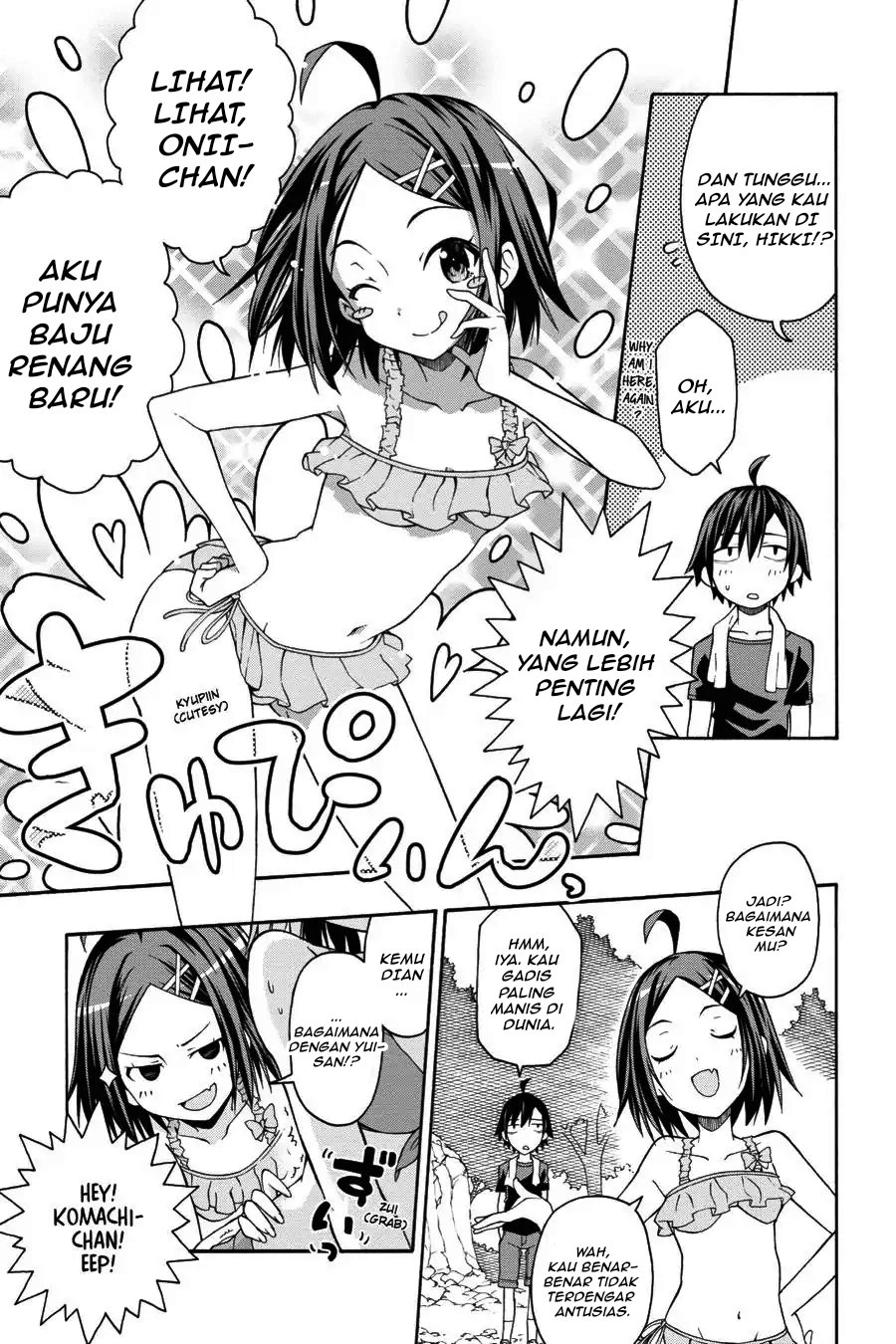 Baca Yahari Ore no Seishun Love Come wa Machigatteiru Chapter 26 Bahasa Indonesia page 28
