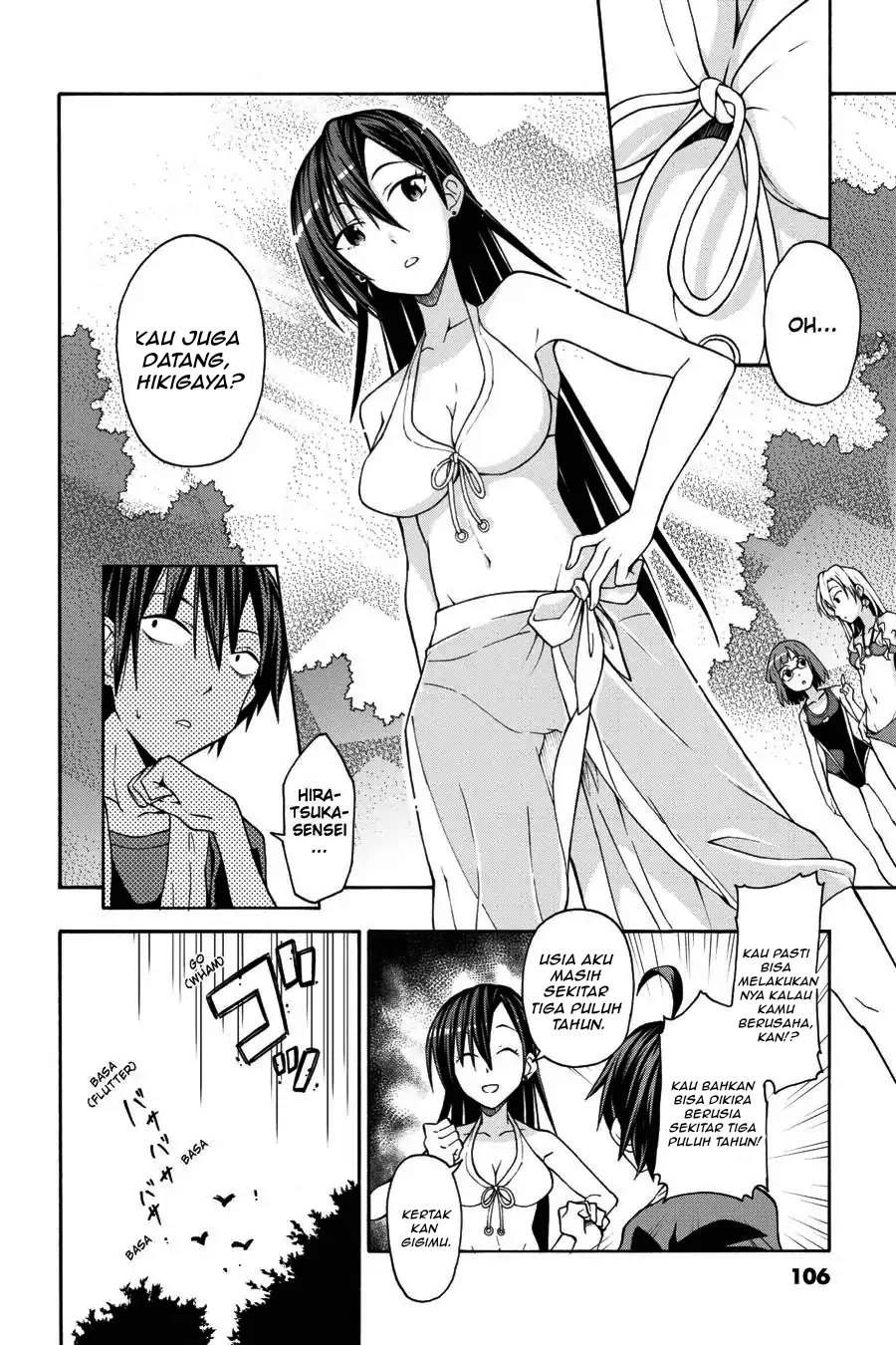 Baca Yahari Ore no Seishun Love Come wa Machigatteiru Chapter 26 Bahasa Indonesia page 34