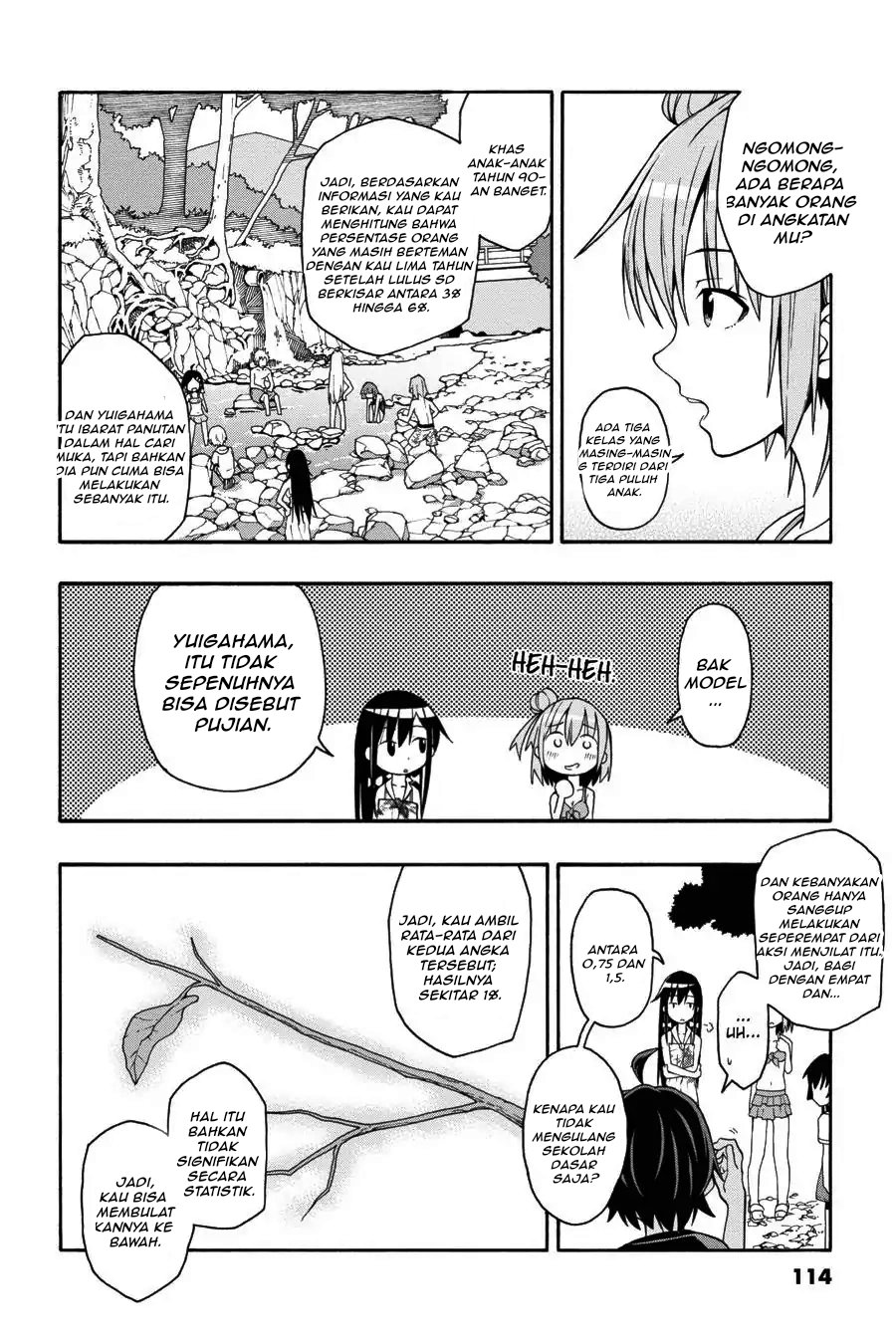 Baca Yahari Ore no Seishun Love Come wa Machigatteiru Chapter 26 Bahasa Indonesia page 50