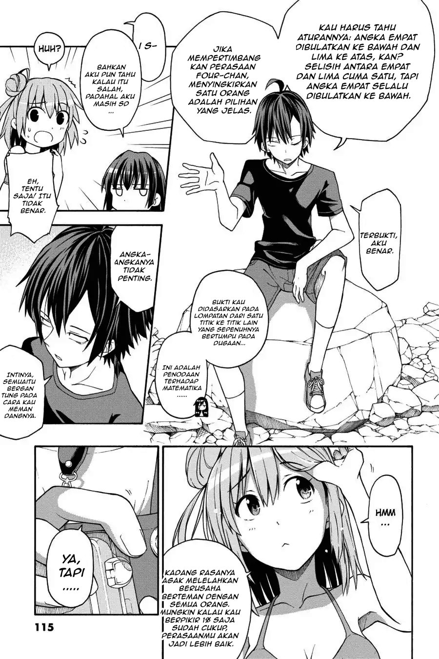 Baca Yahari Ore no Seishun Love Come wa Machigatteiru Chapter 26 Bahasa Indonesia page 52