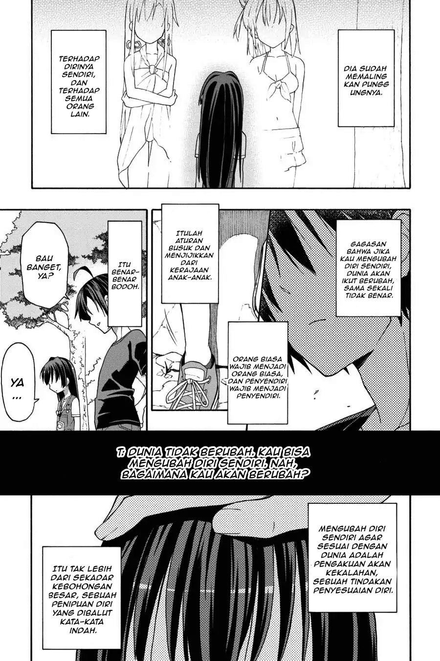 Baca Yahari Ore no Seishun Love Come wa Machigatteiru Chapter 26 Bahasa Indonesia page 60