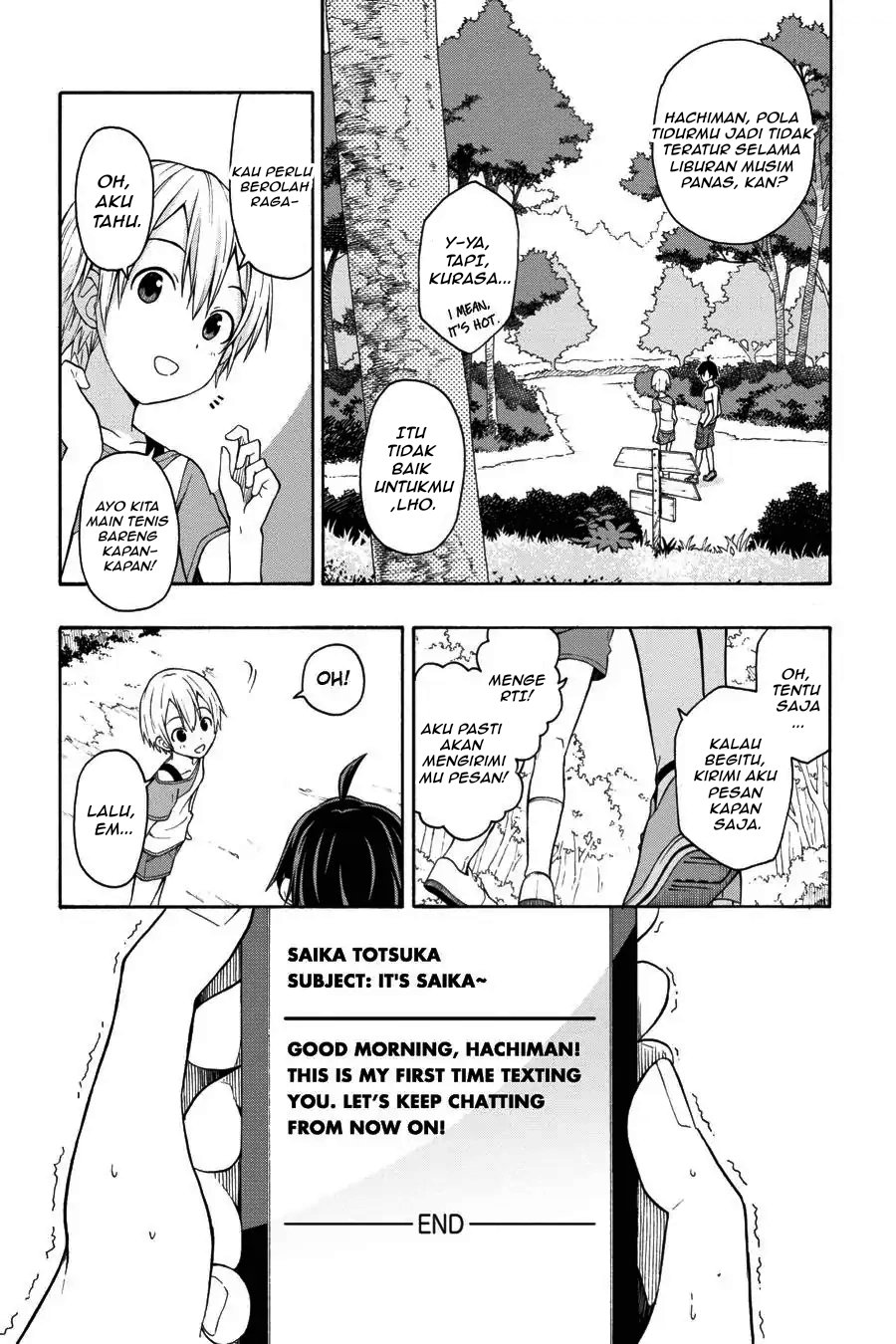 Baca Yahari Ore no Seishun Love Come wa Machigatteiru Chapter 26 Bahasa Indonesia page 12