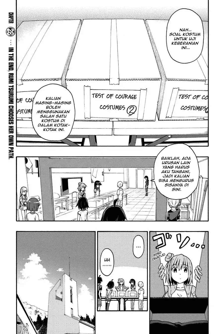 Baca Yahari Ore no Seishun Love Come wa Machigatteiru Chapter 27 Bahasa Indonesia page 6