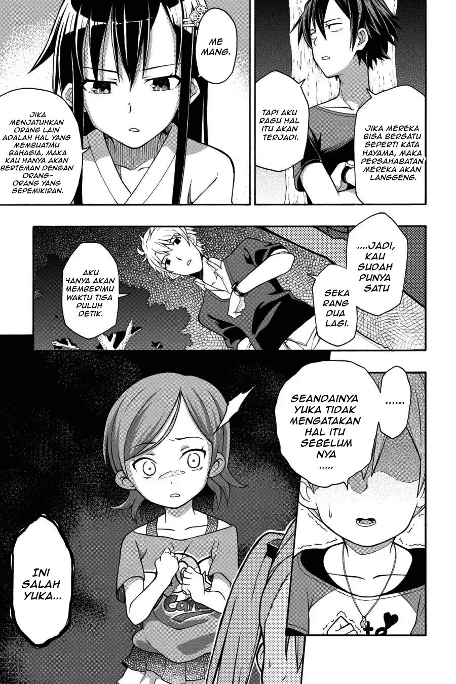 Baca Yahari Ore no Seishun Love Come wa Machigatteiru Chapter 27 Bahasa Indonesia page 40