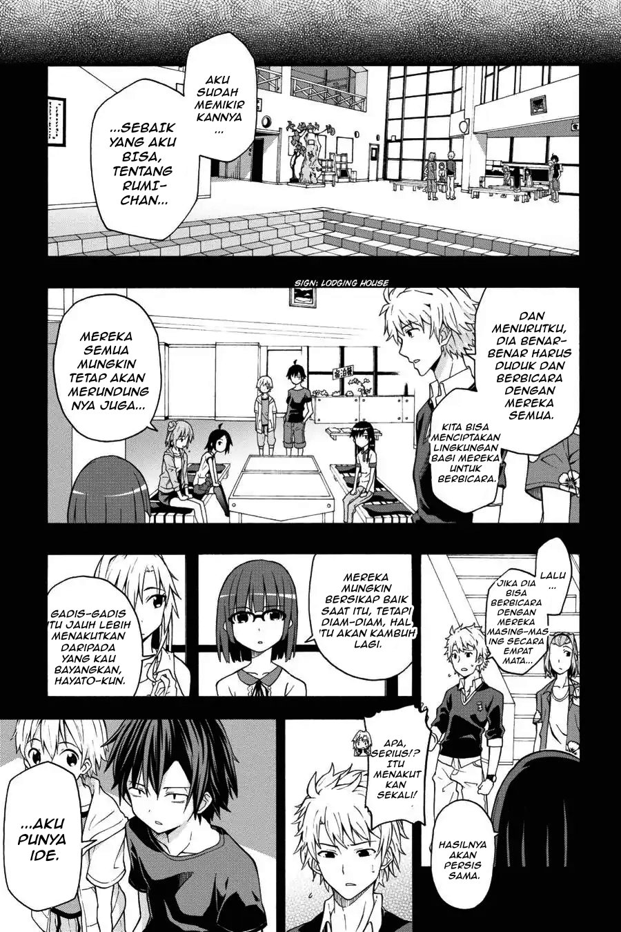 Baca Yahari Ore no Seishun Love Come wa Machigatteiru Chapter 27 Bahasa Indonesia page 16