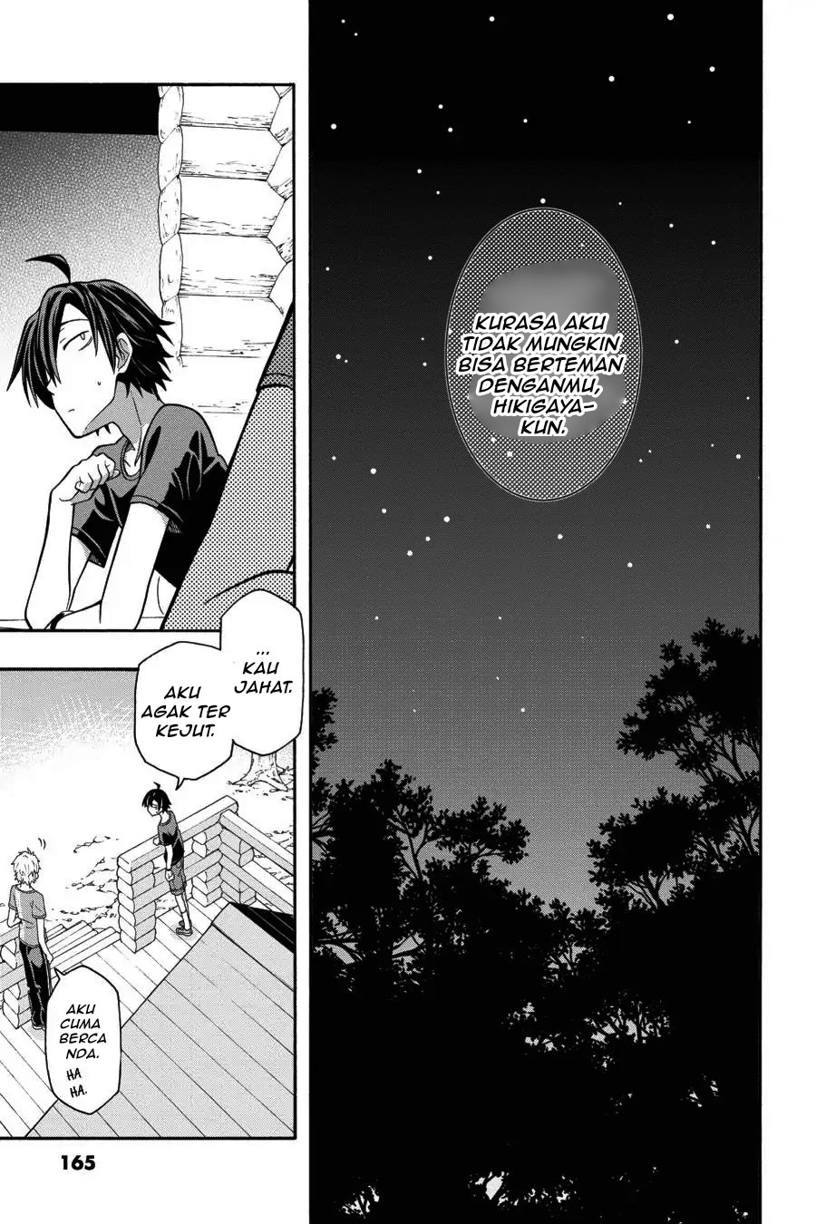 Baca Yahari Ore no Seishun Love Come wa Machigatteiru Chapter 28 Bahasa Indonesia page 30