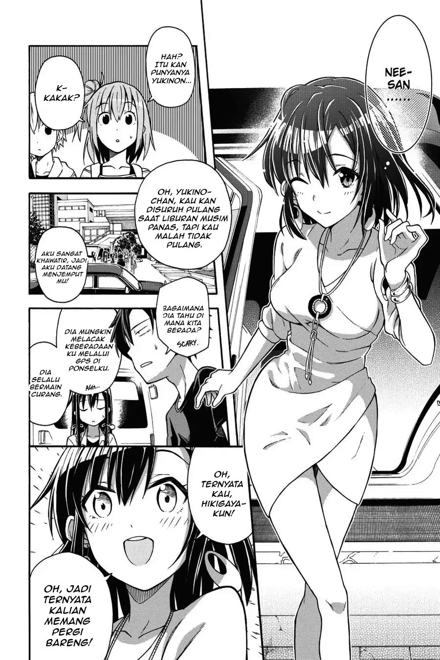 Baca Yahari Ore no Seishun Love Come wa Machigatteiru Chapter 28 Bahasa Indonesia page 40