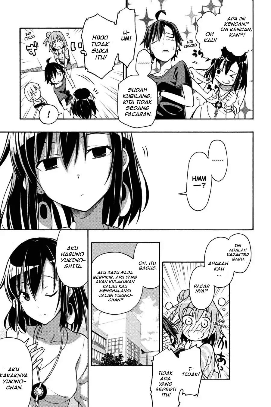 Baca Yahari Ore no Seishun Love Come wa Machigatteiru Chapter 28 Bahasa Indonesia page 42