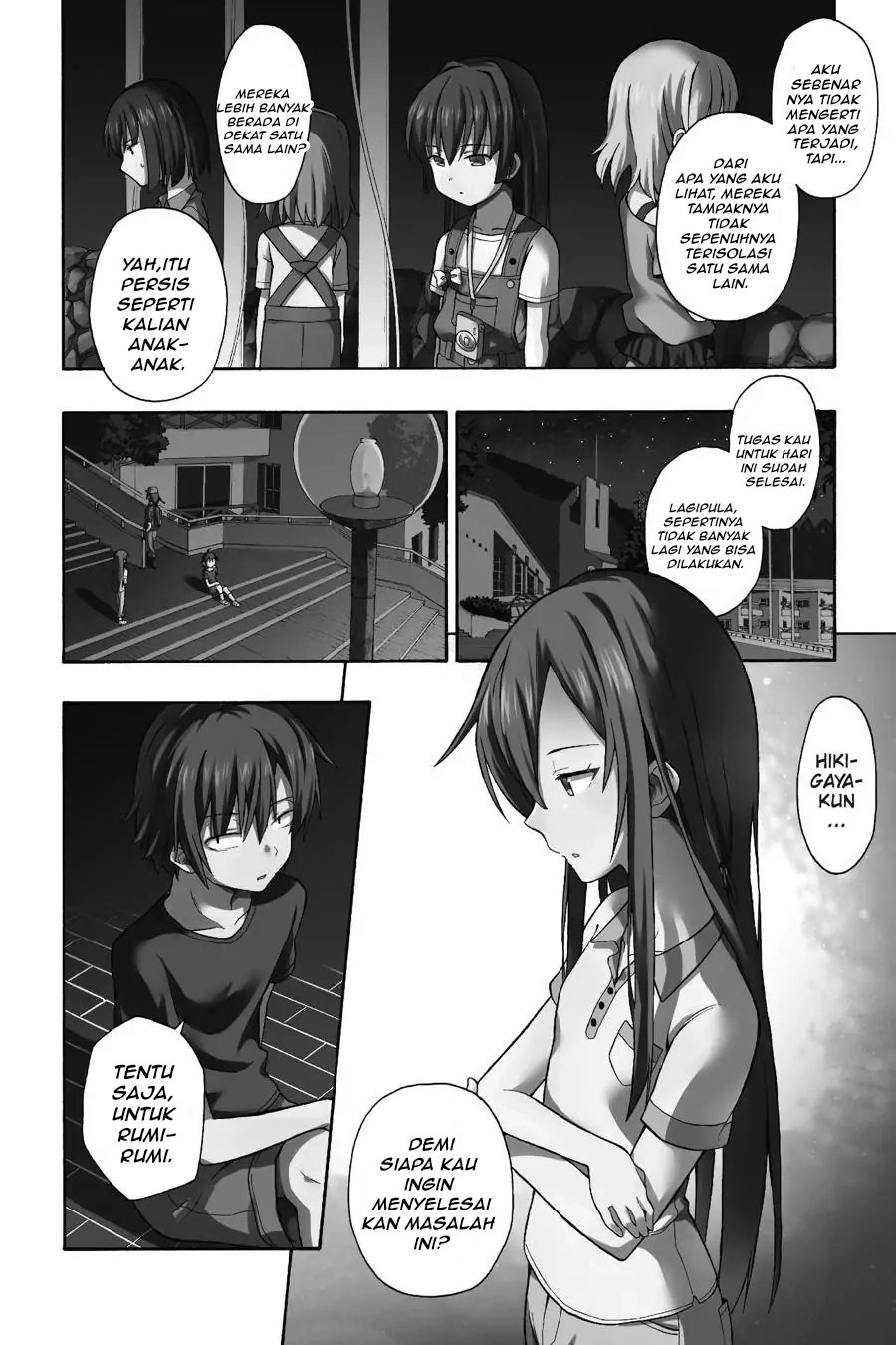 Baca Yahari Ore no Seishun Love Come wa Machigatteiru Chapter 28 Bahasa Indonesia page 8