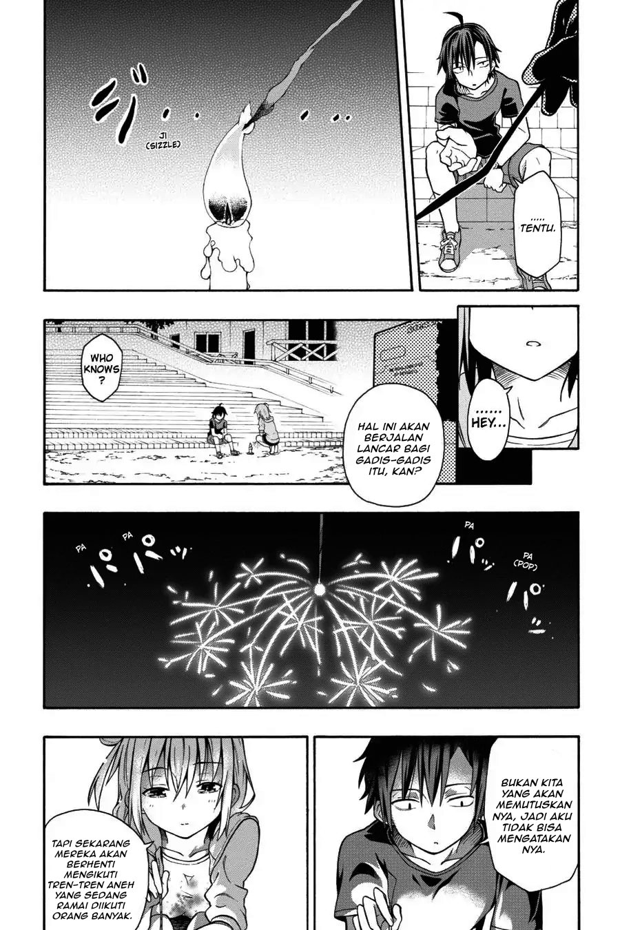 Baca Yahari Ore no Seishun Love Come wa Machigatteiru Chapter 28 Bahasa Indonesia page 18