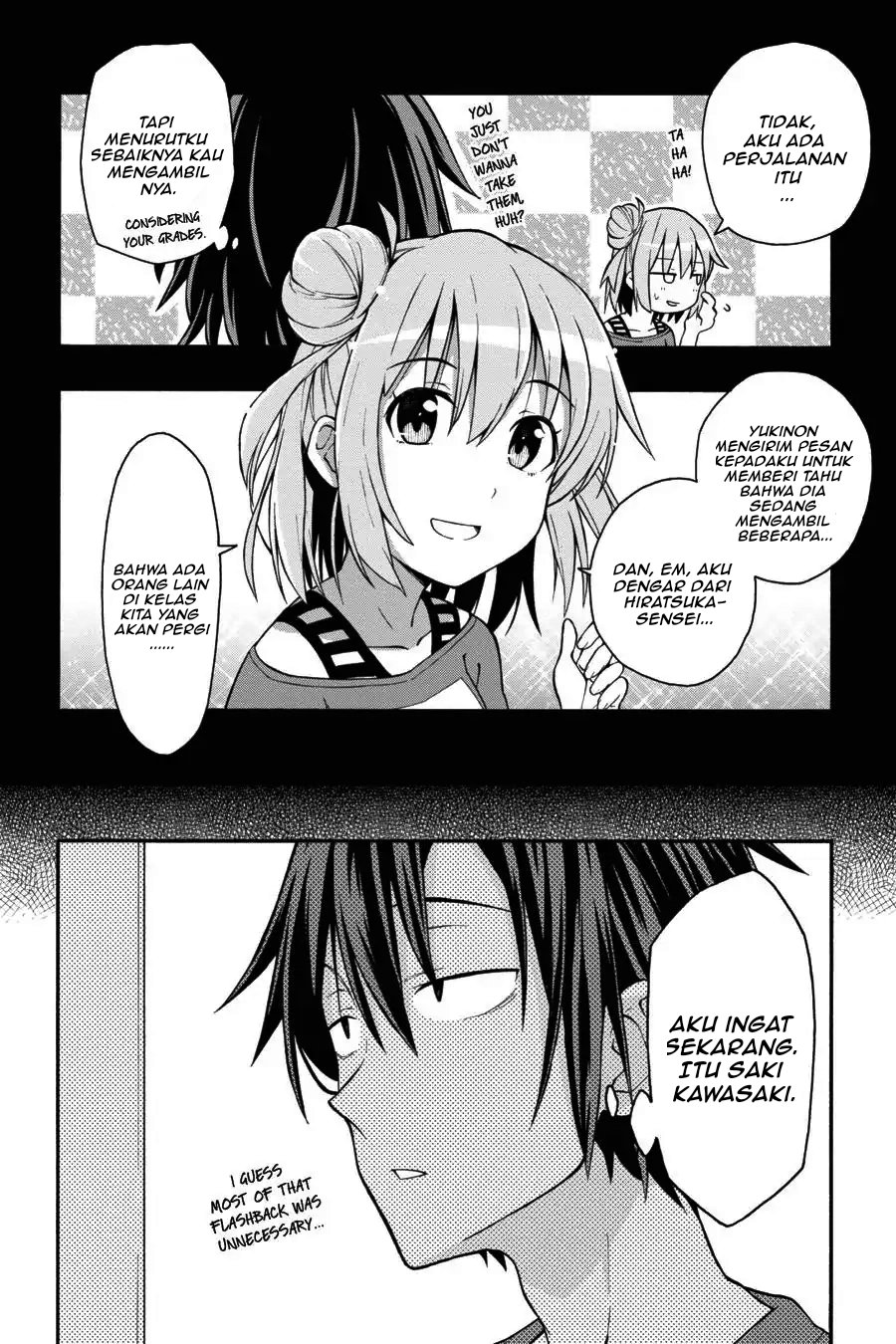 Yahari Ore no Seishun Love Come wa Machigatteiru Chapter 29 - Page 10