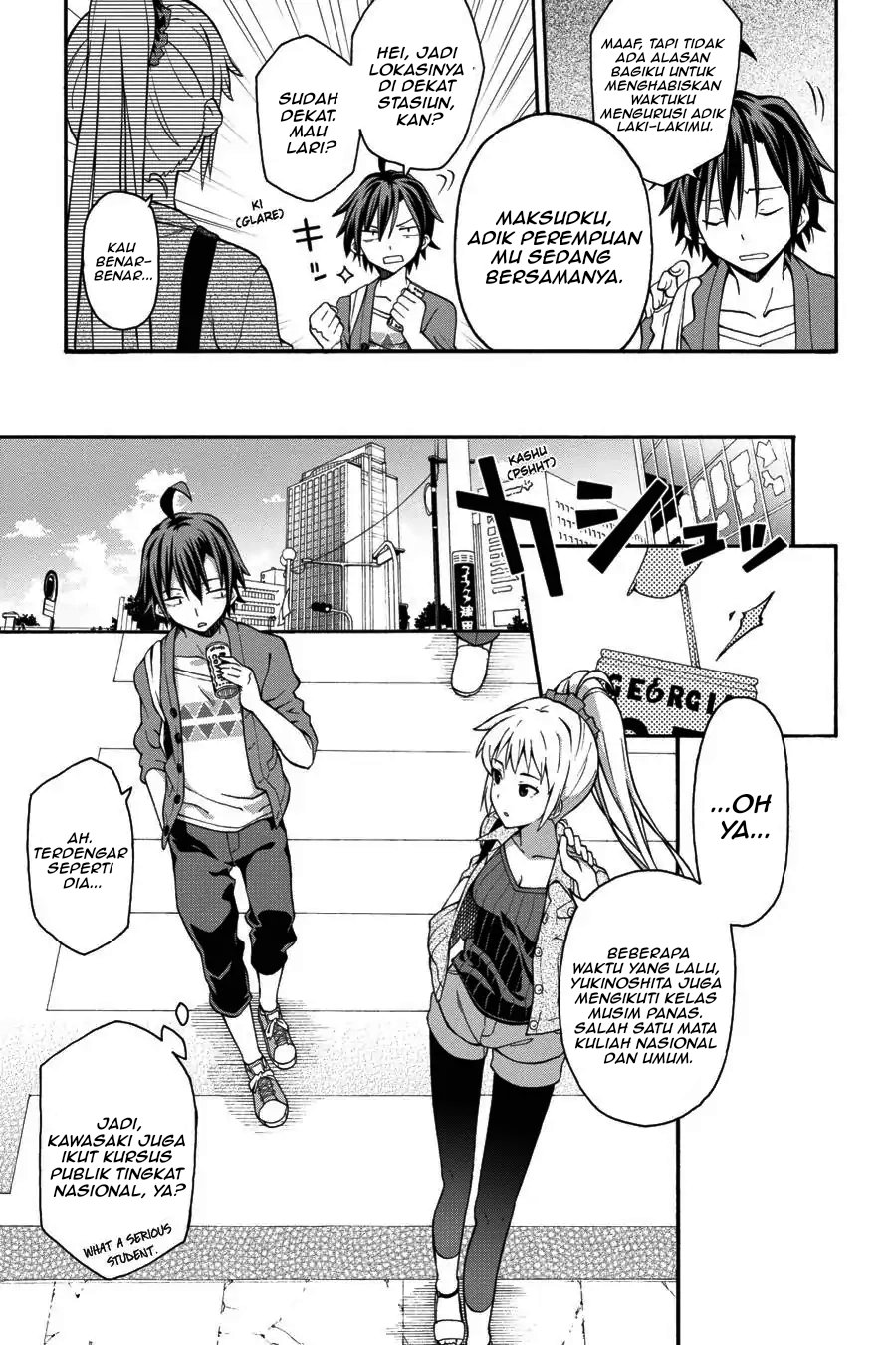 Yahari Ore no Seishun Love Come wa Machigatteiru Chapter 29 - Page 13