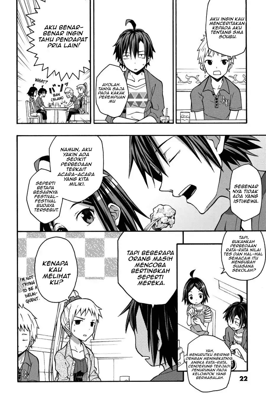 Yahari Ore no Seishun Love Come wa Machigatteiru Chapter 29 - Page 18
