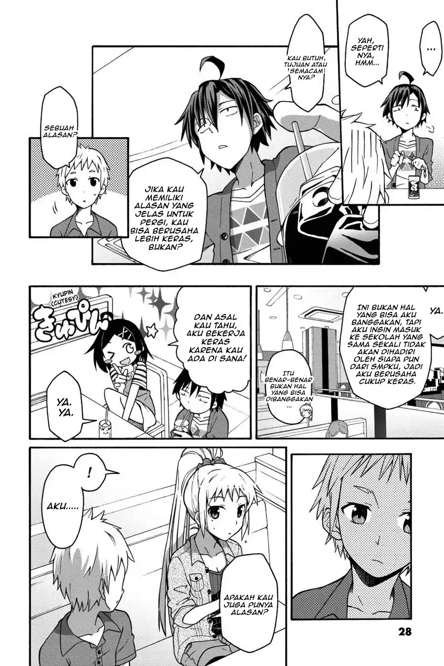 Yahari Ore no Seishun Love Come wa Machigatteiru Chapter 29 - Page 24