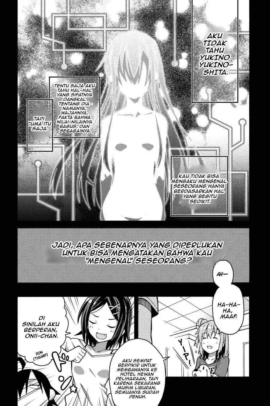 Yahari Ore no Seishun Love Come wa Machigatteiru Chapter 29 - Page 8