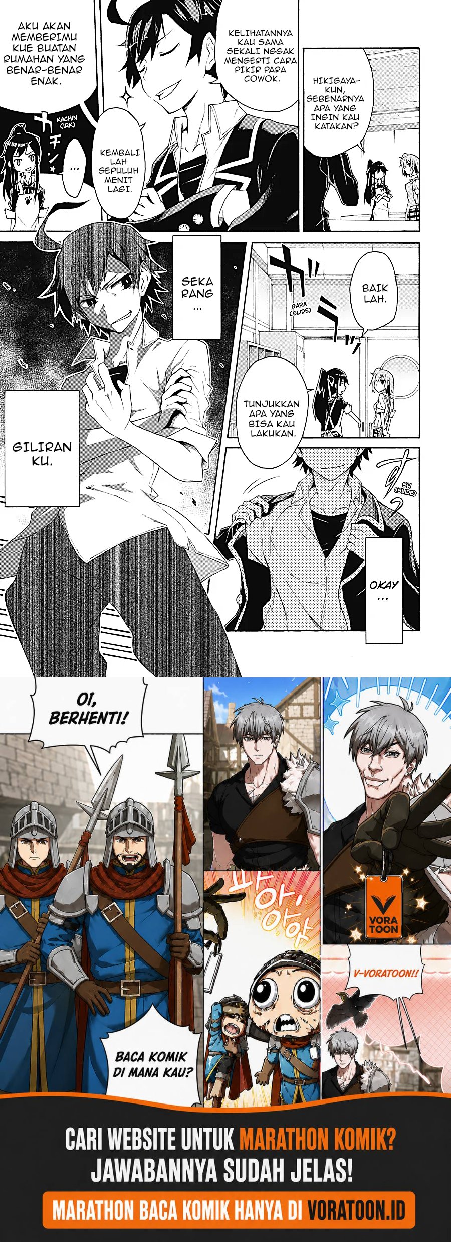 Baca Yahari Ore no Seishun Love Come wa Machigatteiru Chapter 3.2 Bahasa Indonesia page 24