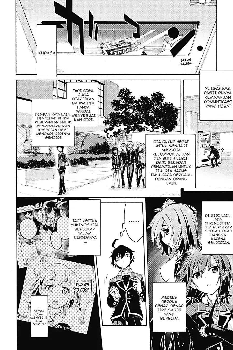Baca Yahari Ore no Seishun Love Come wa Machigatteiru Chapter 3.2 Bahasa Indonesia page 14
